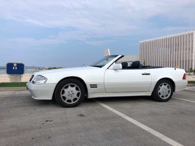 Mercedes Benz W129 500 SL Panorama Roof