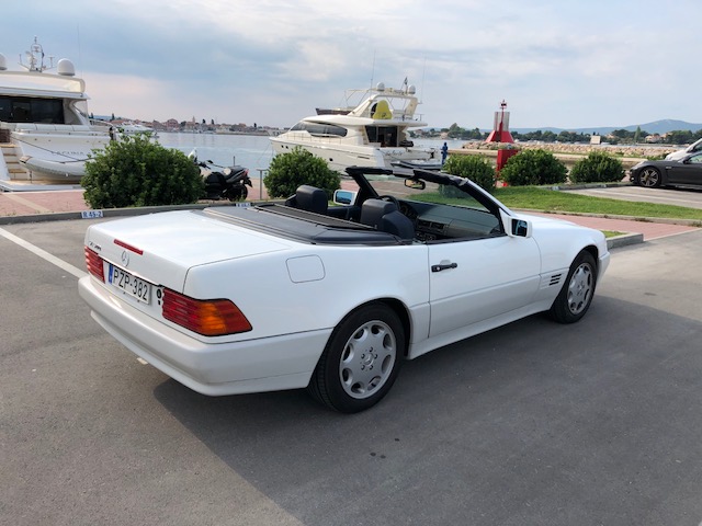 Mercedes Benz W129 500 SL Panorama Roof