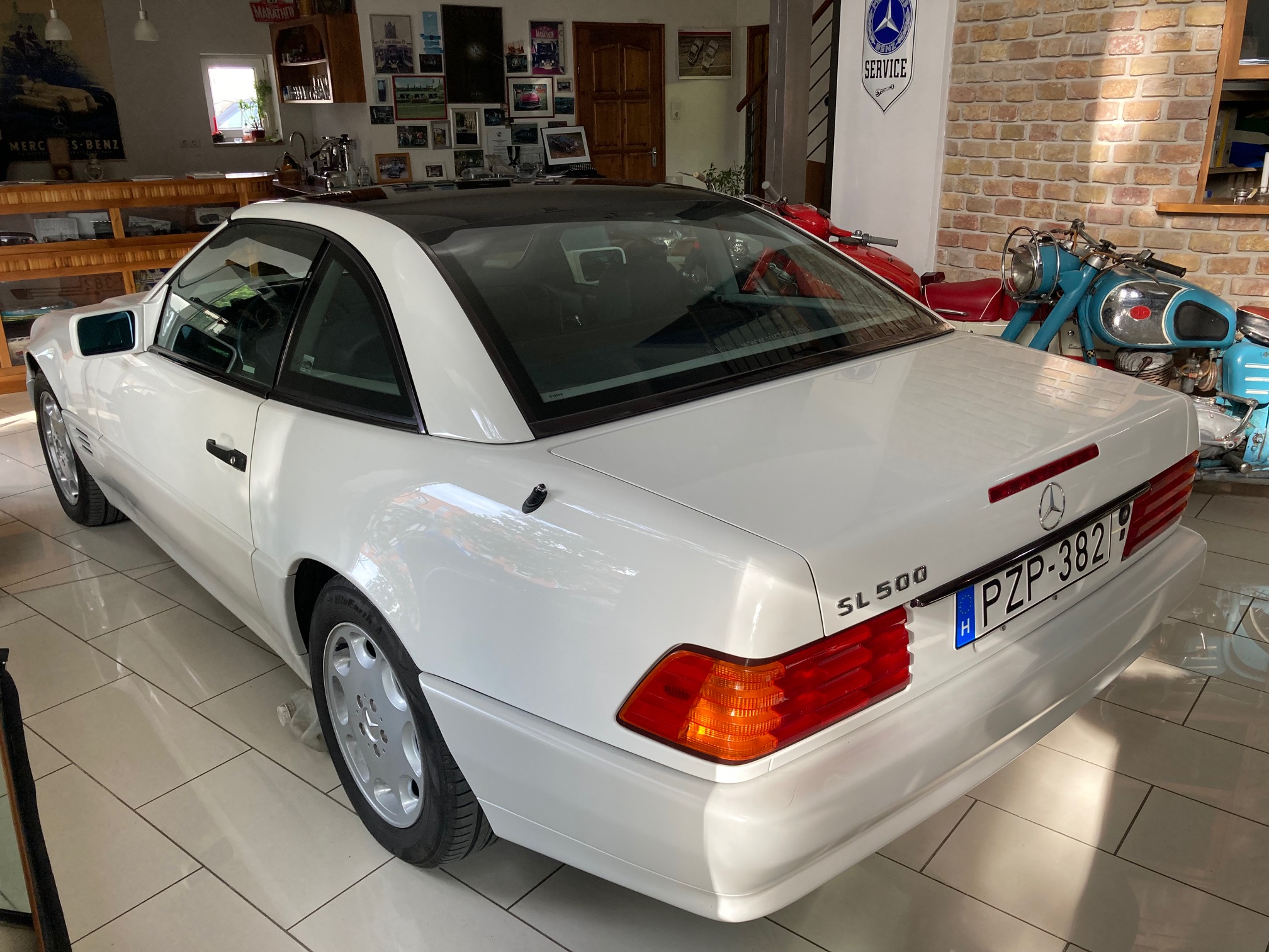 Mercedes Benz W129 500 SL Panorama Roof